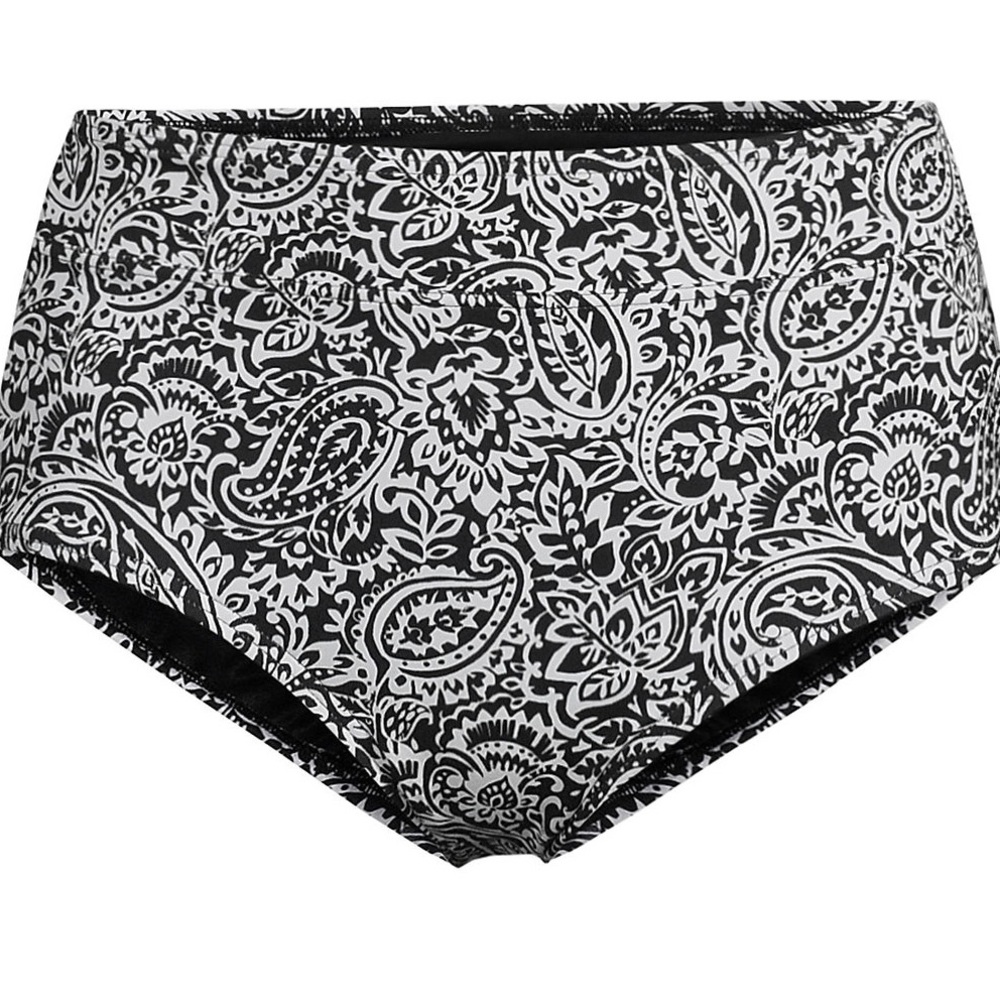 High Waisted Bikini Swim Bottoms Size 12
